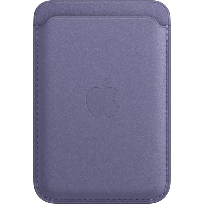 Apple iPhone Leather Wallet with MagSafe Wisteria