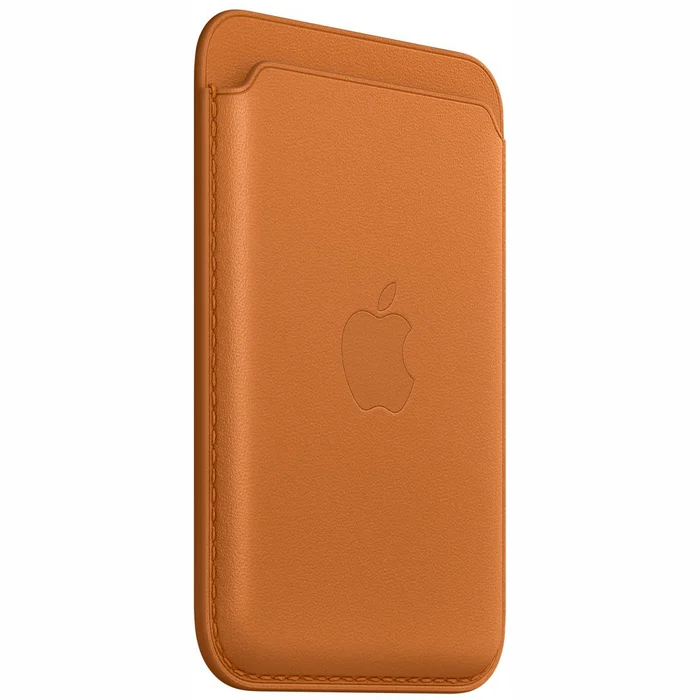 Apple iPhone Leather Wallet with MagSafe Golden Brown