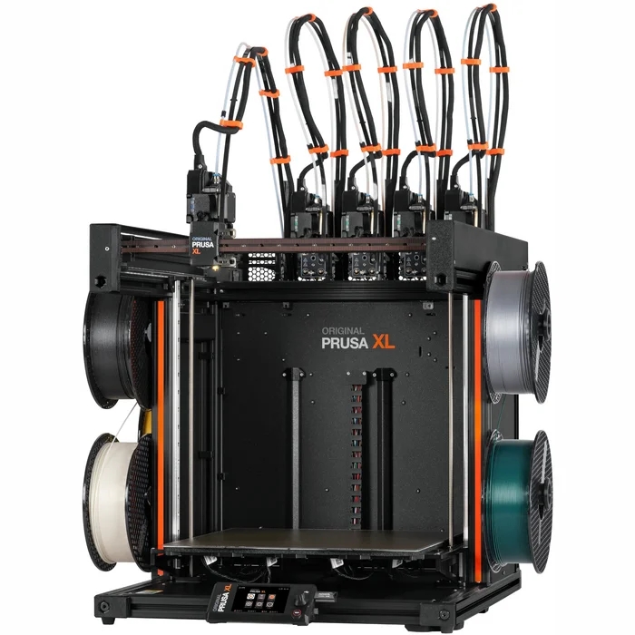 Original Prusa XL daļēji salikts 5 drukas galvu 3D Printeris