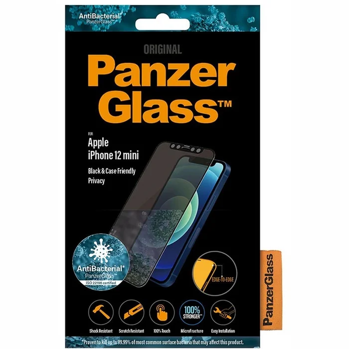 Viedtālruņa ekrāna aizsargs PanzerGlass Apple iPhone 12 mini