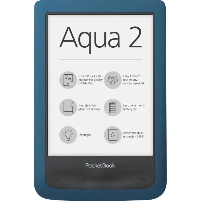 E-grāmatu lasītājs E-grāmatu lasītājs PocketBook Aqua 2 PB641