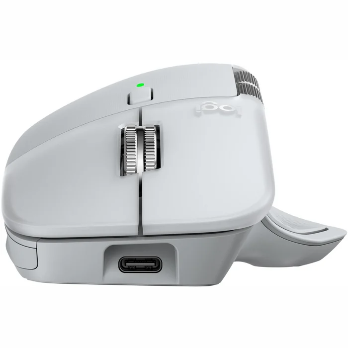 Logitech MX Master 4 BT Mouse White Silver for Mac