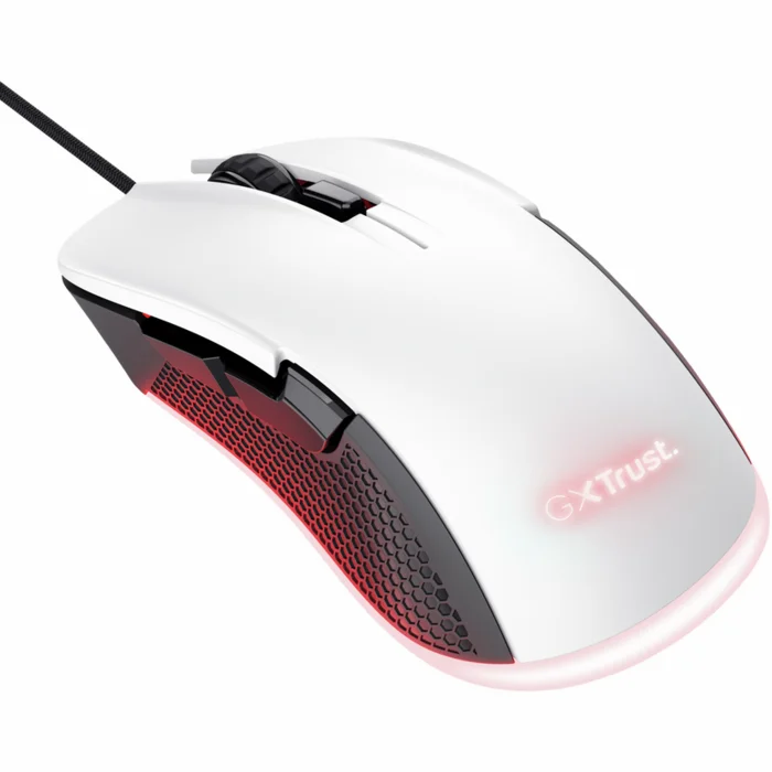 Trust GXT 922W YBAR Gaming Mouse Eco - White 24730