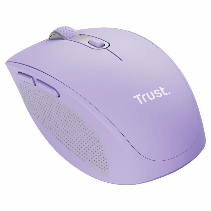 Trust Ozaa Compact Multi-Device Wireless Mouse - Purple 25384