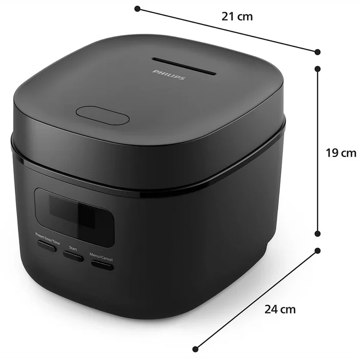 Multivārāmie katli Philips 3000. sērija Mini rīsu vārāmais katls HD3080/80