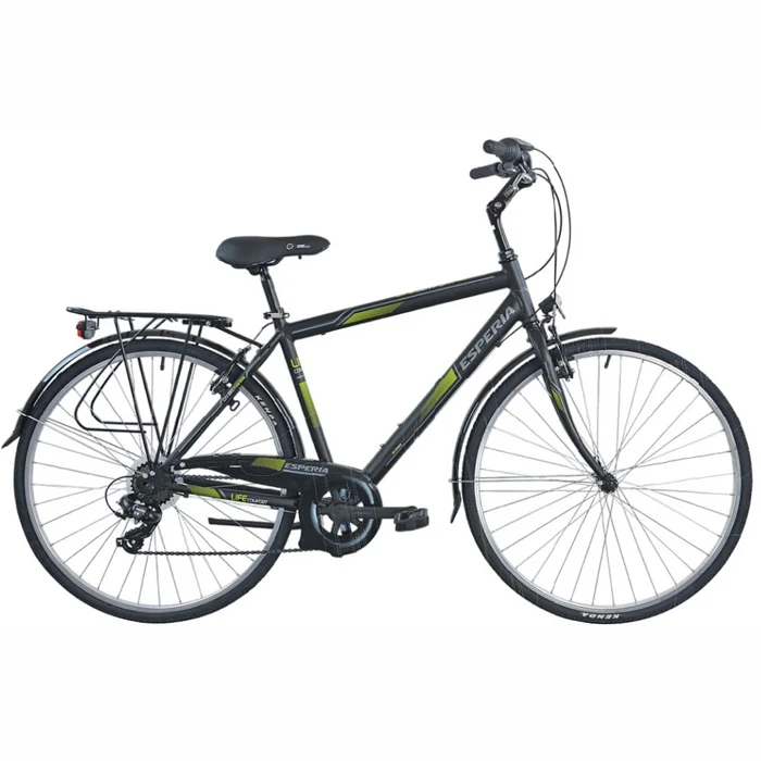 Velosipēds Esperia Life Style 6300 TZ50 Black 28"