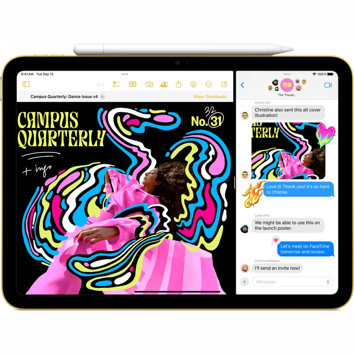 Planšetdatori Apple iPad 10.9" Wi-Fi + Cellular 64GB - Pink 10th gen (2022)