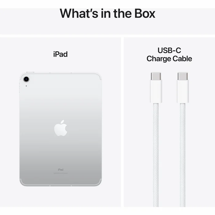 Planšetdators Apple iPad 10.9" Wi-Fi + Cellular 256GB - Silver 10th gen (2022)