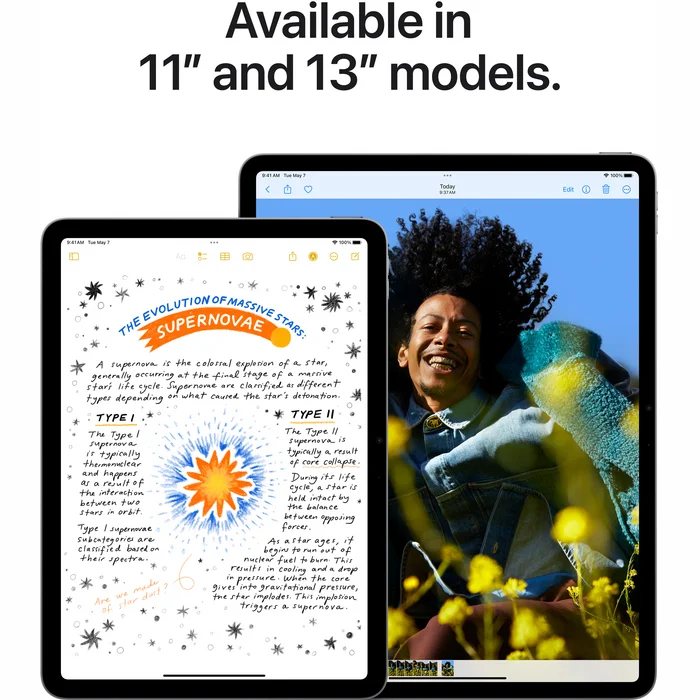 Planšetdators Apple iPad Air 13" M2 Wi-Fi + Cellular 256GB Starlight