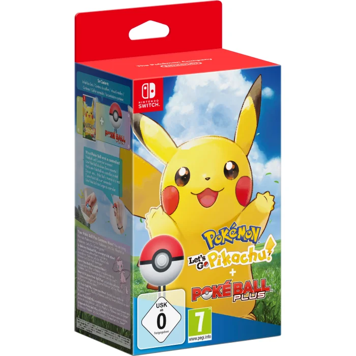 Spēle Spēle Pokémon: Let’s Go, Pikachu! + Poké Ball Plus (Nintendo Switch)