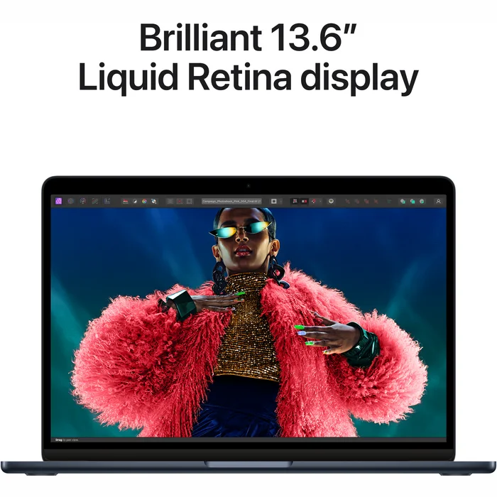 Portatīvie datori Apple MacBook Air (2024) 13" M3 chip with 8-core CPU and 10-core GPU 24GB 512GB SSD – Midnight INT