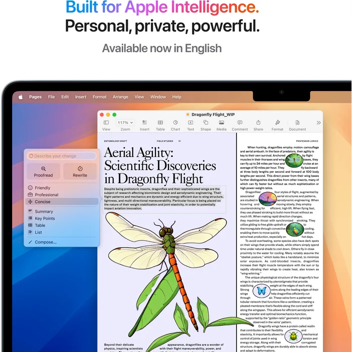Portatīvais dators Apple MacBook Air (2025) 15” M4 chip with 10-core CPU and 10-core GPU 16GB 256GB SSD - Sky Blue RUS
