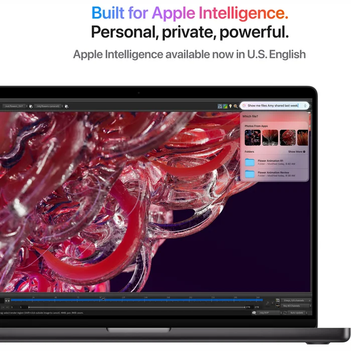 Portatīvais dators Apple MacBook Pro 16" Apple M4 Pro chip with 14-core CPU and 20-core GPU 24GB 512GB SSD - Space Black RUS