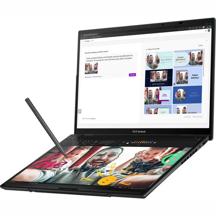 Asus Zenbook Duo UX8406CA-QL287W 14" Inkwell Gray