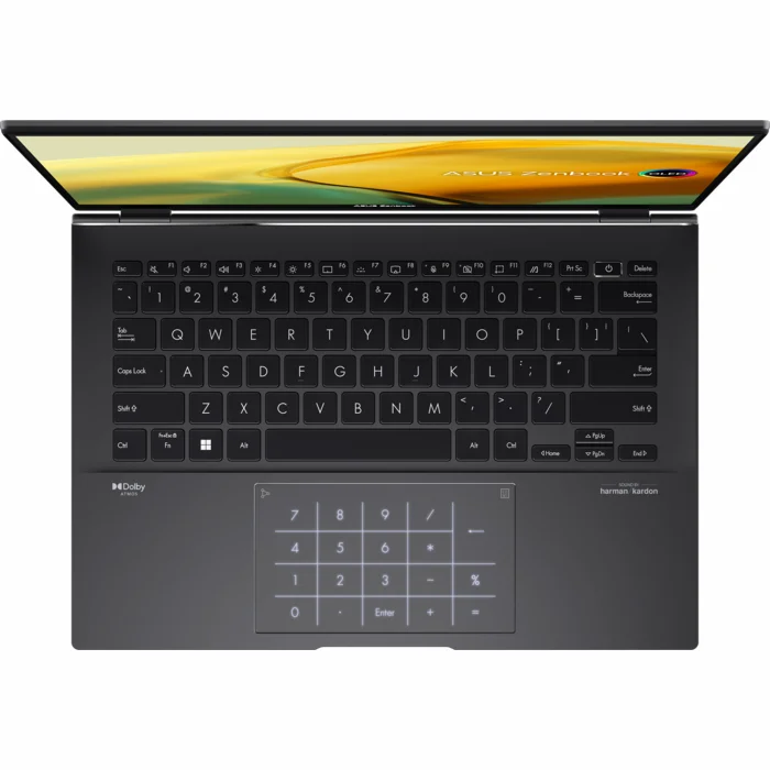 Portatīvais dators Asus ZenBook 14 OLED UM3402YA-KM774W 14" Jade Black 90NB0W95-M01D90