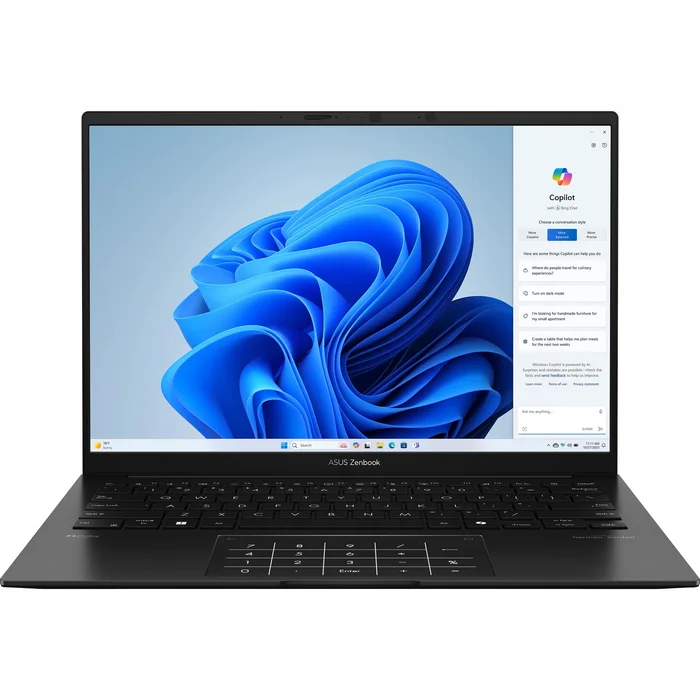Portatīvais dators Asus Zenbook 14 OLED UM3406HA-QD144W 14"  Jade Black 90NB1271-M00B60