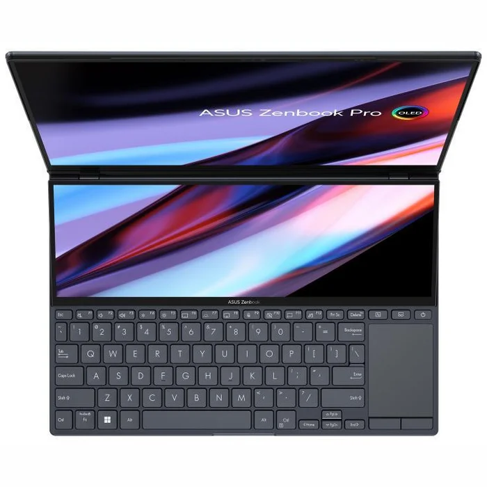 Portatīvie datori Asus Zenbook Pro 14 Duo OLED UX8402ZE-M3021X 14" Black 90NB0X82-M00300