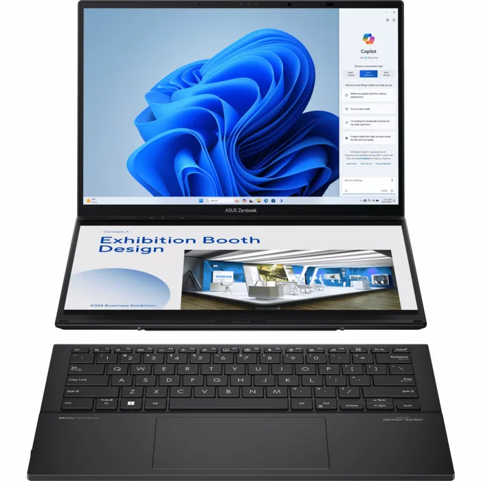 Asus Zenbook Duo UX8406CA-QL358X 14" Inkwell Gray 90NB14X1-M00MR0