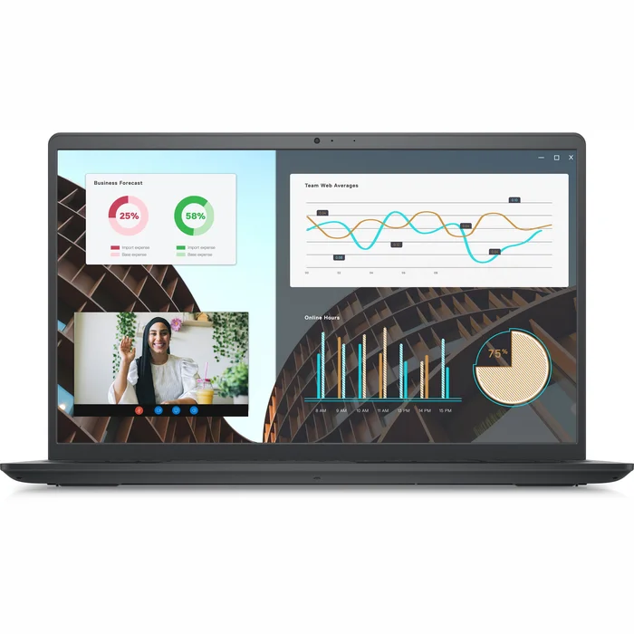 Dell Vostro 3530 15.6" Carbon Black N1601PVNB3530EMEA01_3YPSNO_noFP