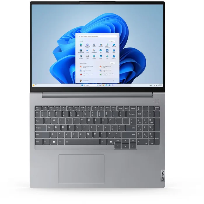Portatīvais dators Lenovo ThinkBook 16 G7 ARP 16" Arctic Grey 21MW001TMH