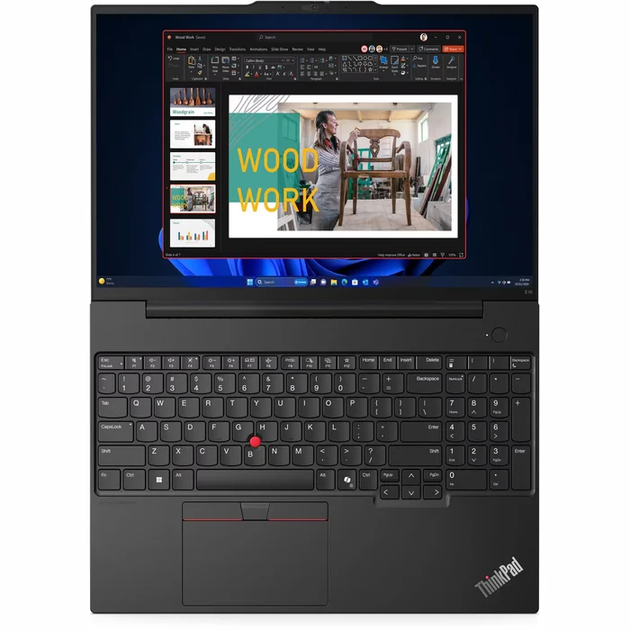 Portatīvais dators Lenovo ThinkPad E16 Gen 2 (Intel) 16" Black 21MA002PMH