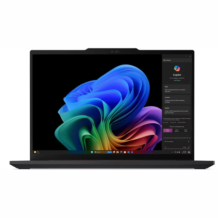 Portatīvais dators Lenovo ThinkPad T14s Gen 6 (Snapdragon) 14" Black 21N10008MH