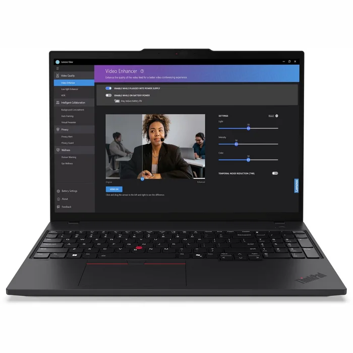 Portatīvais dators Lenovo ThinkPad T16 Gen 3 16" Black 21MN00BSMH