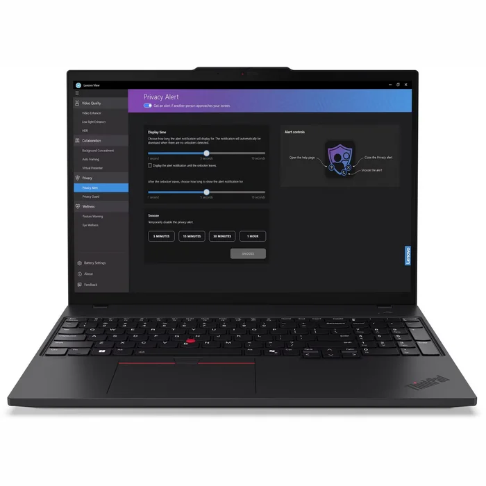 Portatīvais dators Lenovo ThinkPad T16 Gen 3 16" Black 21MN00BSMH