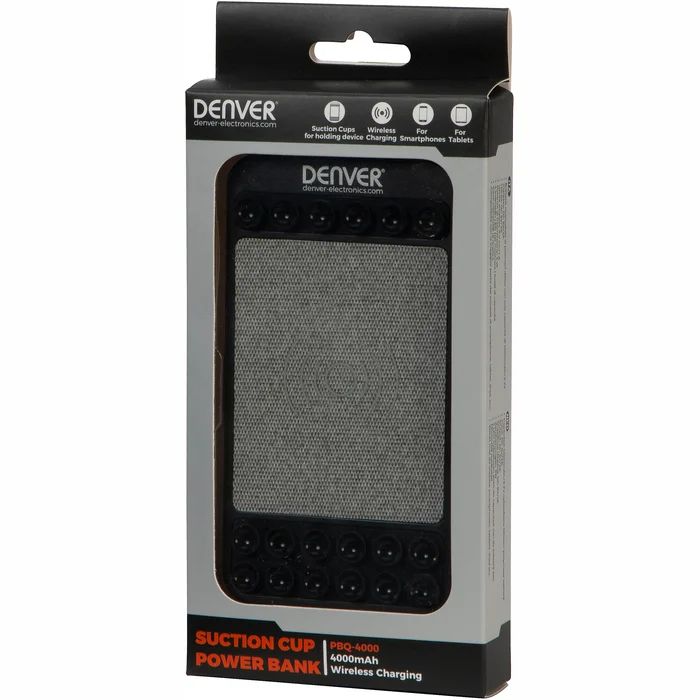 Akumulators (Power bank) Denver PBQ-4000 4000 mAh Black