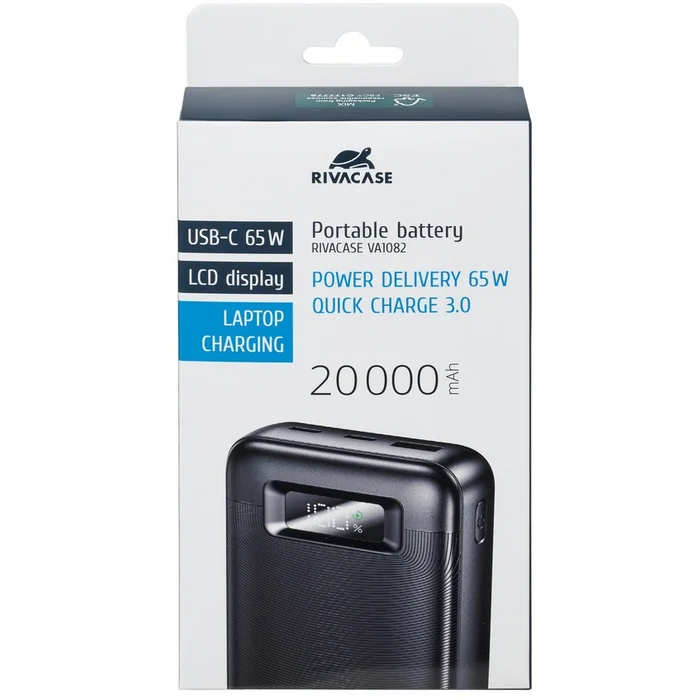 Akumulatori (Power bank) Rivacase VA1082 (20000 mAh) Black