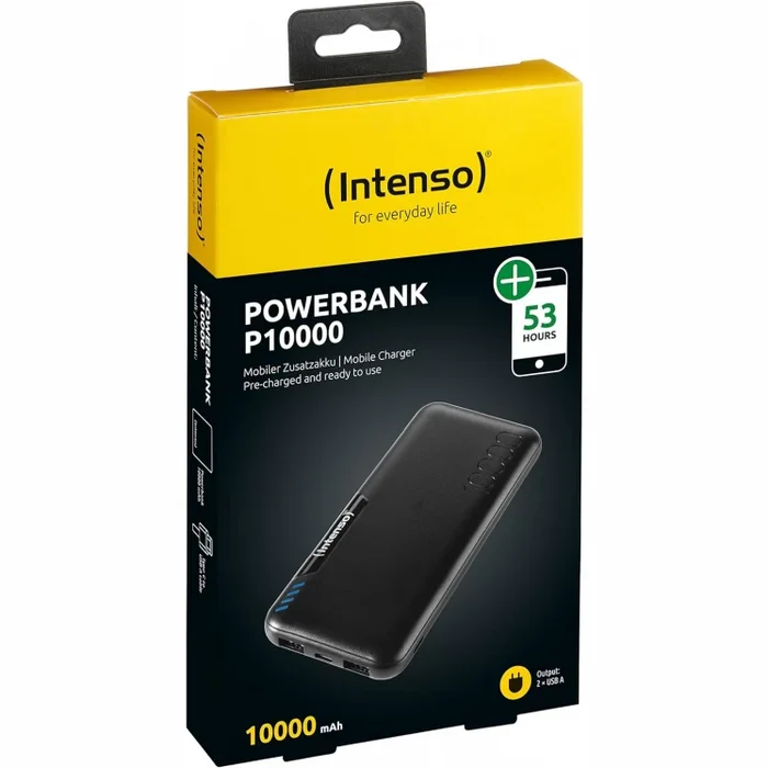 Akumulators (Power bank) Intenso P10000 Black