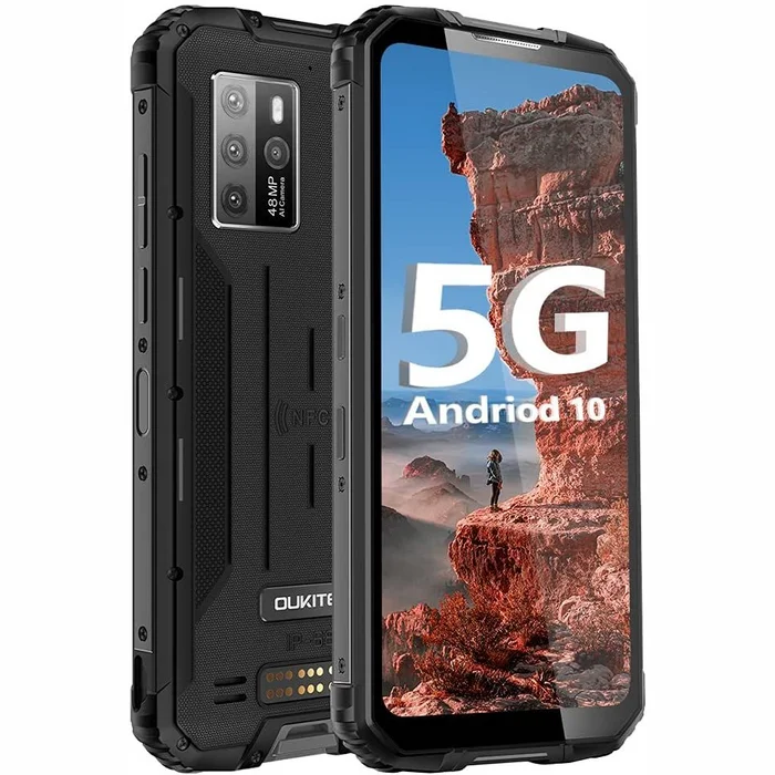 Mobilie telefoni un viedtālruņi Oukitel WP10 5G 8+128GB Black