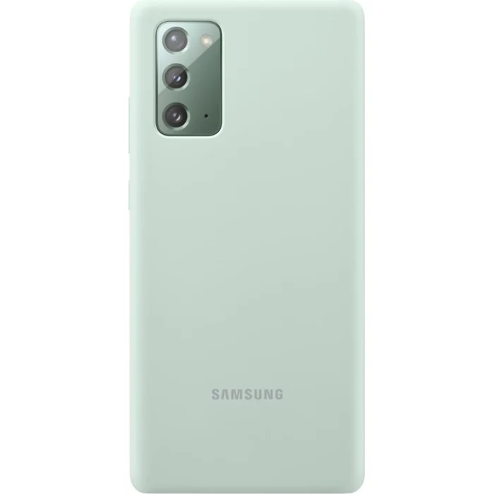 Telefona vāciņi un maciņi Samsung Galaxy Note 20 Silicone Cover Mystic Green