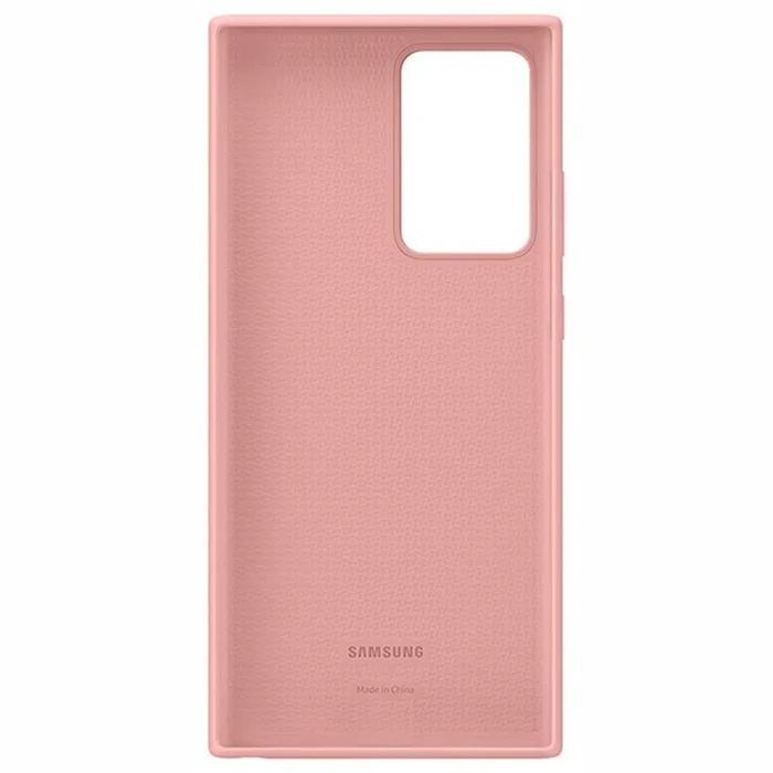 Samsung Galaxy Note 20 Ultra Silicone Cover Cooper brown