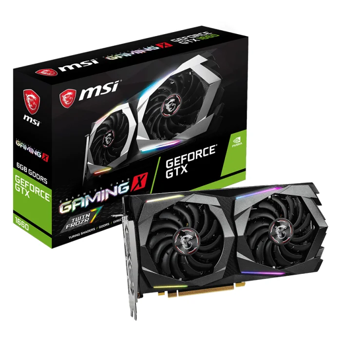 Videokarte MSI GeForce GTX 1660 GAMING X 6GB GDDR5