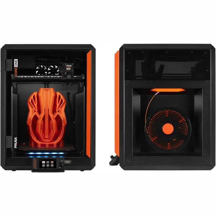 Prusa CORE One salikts 3D Printeris