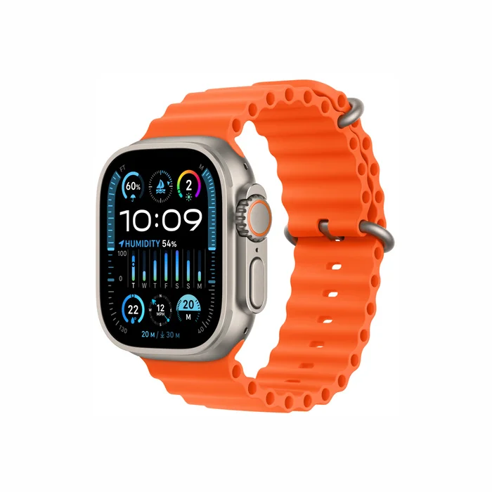 Apple 49mm Orange Ocean Band