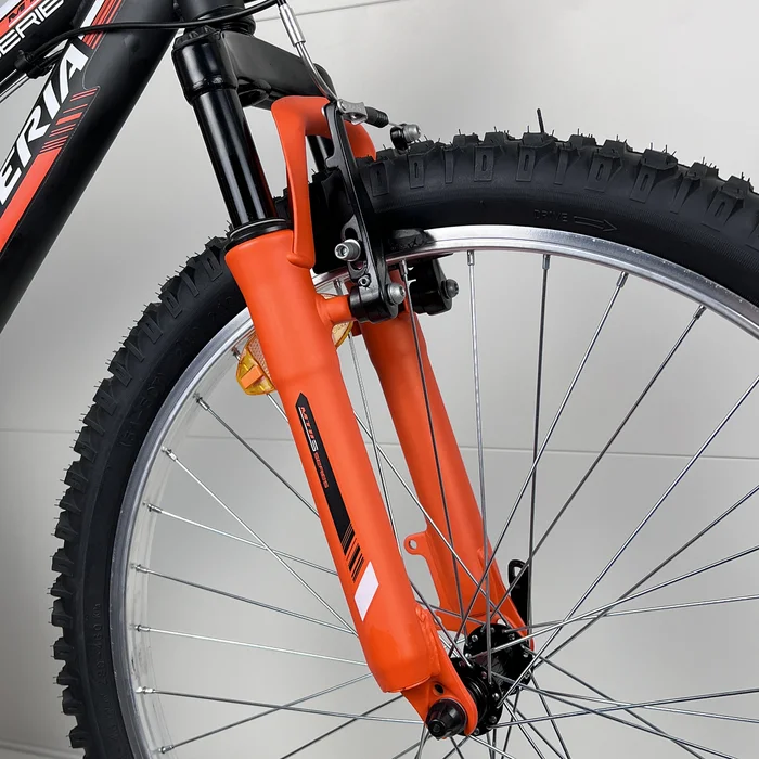 Velosipēds Esperia Enjoy 8400A TZ50 21V Black/Orange 24"