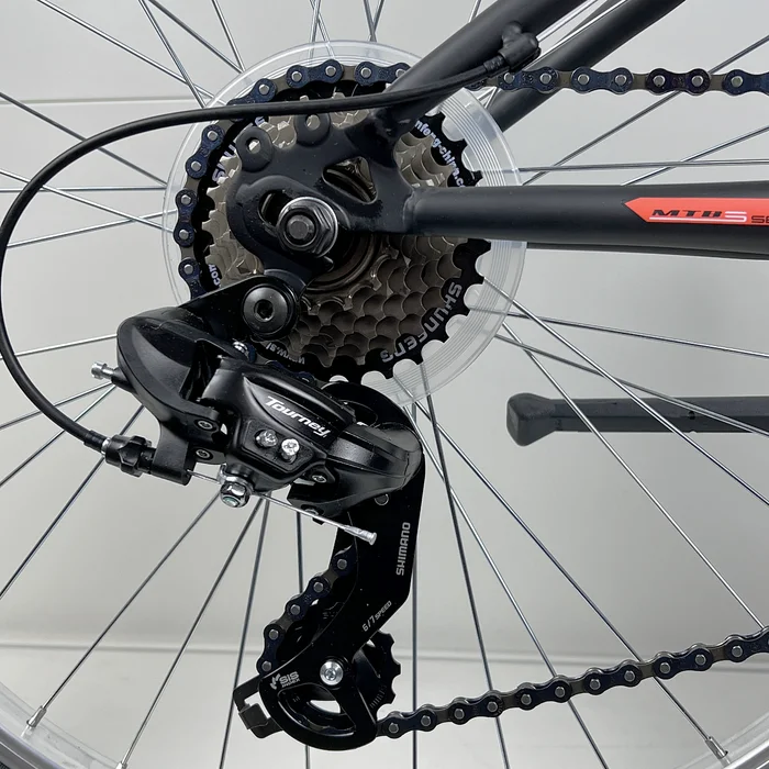 Velosipēds Esperia Enjoy 8400A TZ50 21V Black/Orange 24"