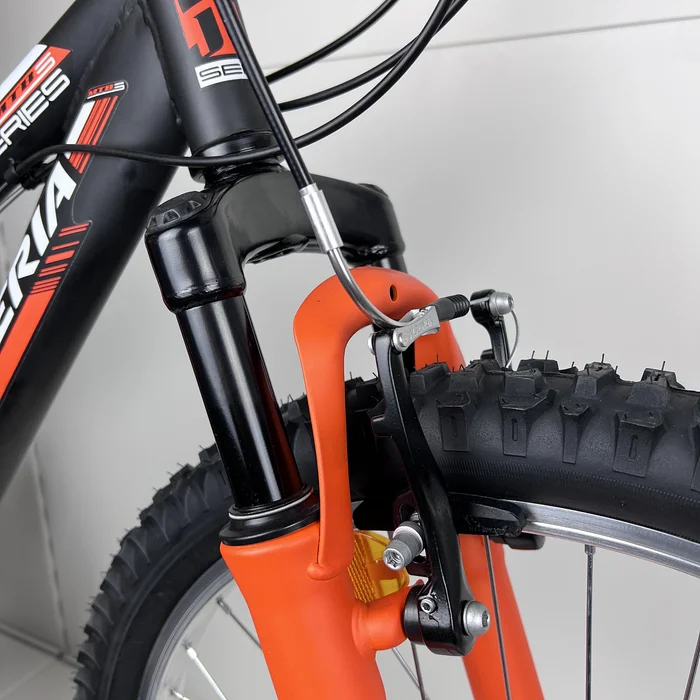 Velosipēds Esperia Enjoy 8400A TZ50 21V Black/Orange 24"