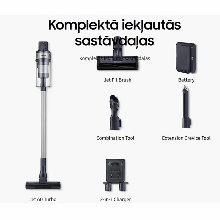 Putekļu sūcēji Samsung Jet 60 Turbo VS15A6031R1