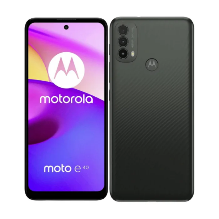 Motorola Moto E40 4+64GB Carbon Grey