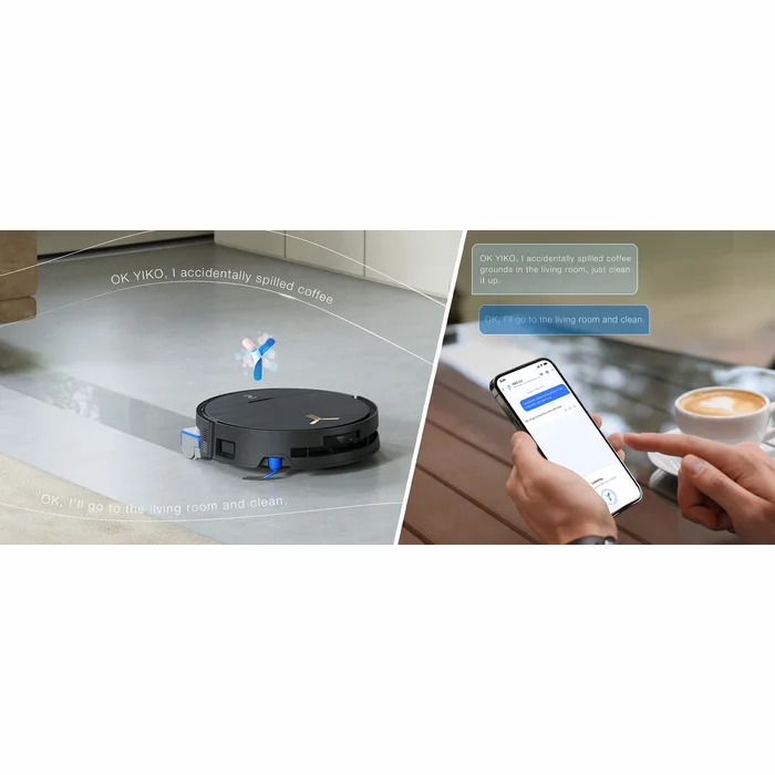 Roboti putekļu sūcēji Ecovacs Deebot X9 Pro Omni Black