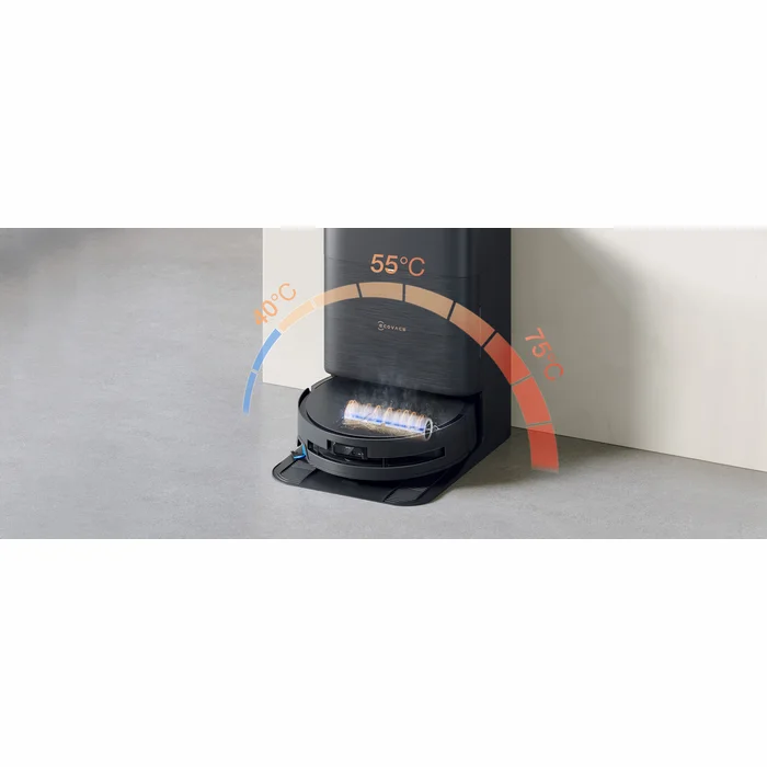 Roboti putekļu sūcēji Ecovacs Deebot X9 Pro Omni Black
