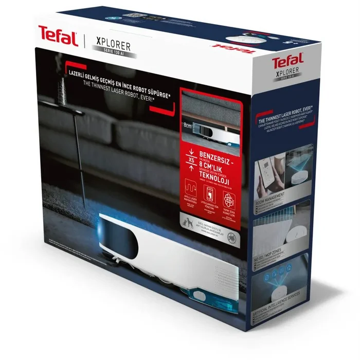 Putekļu sūcējs robots Tefal X-Plorer S130 AI Animal & Allergy RG9077