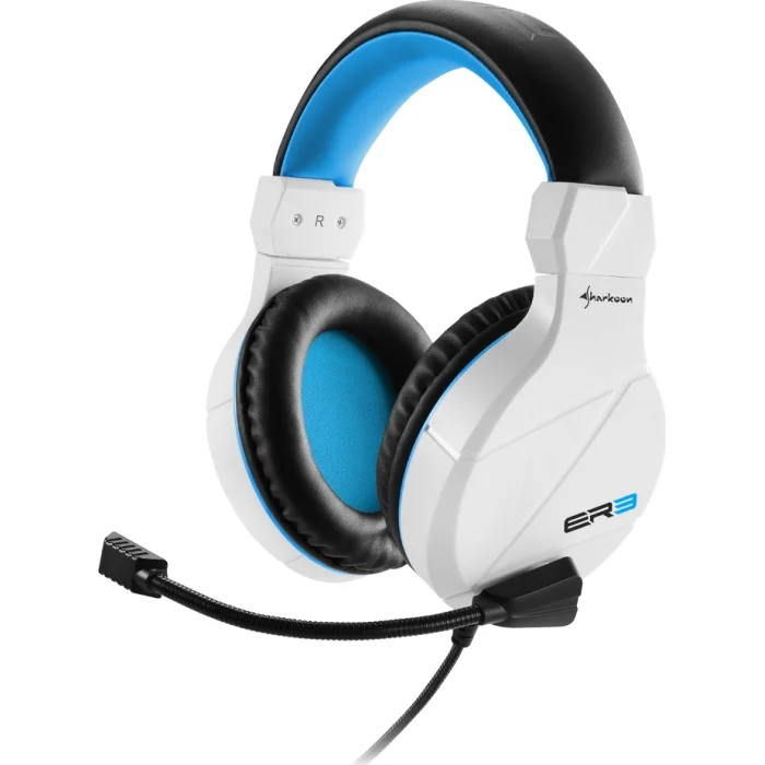 Austiņas Sharkoon Rush ER3 White