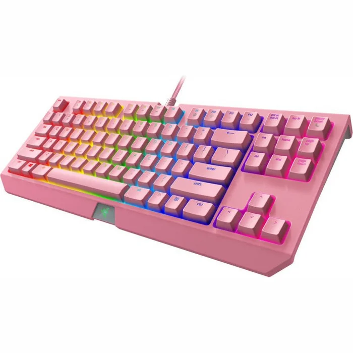 Klaviatūras Razer BlackWidow Tournament Edition Chroma V2 Pink