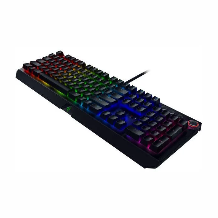 Klaviatūras Razer BlackWidow Elite Mechanical Keyboard Green Switch EN/​RU Black