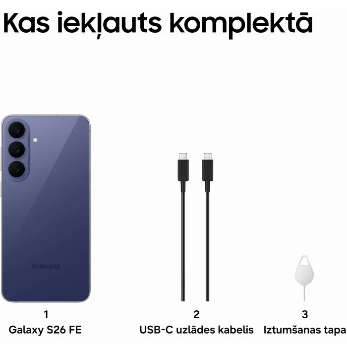 Samsung Galaxy S26 FE 8+128GB Blueberry