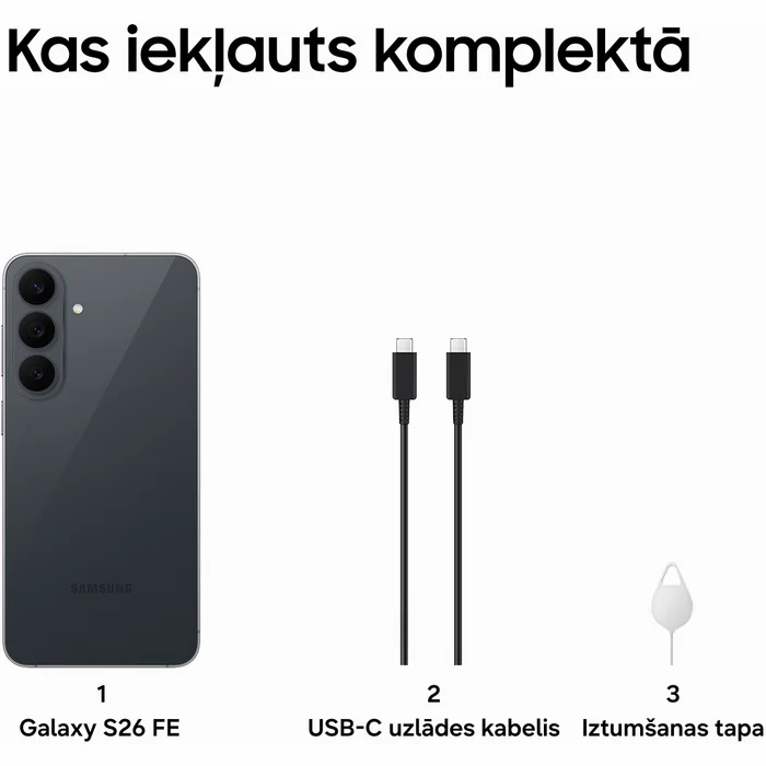 Samsung Galaxy S26 FE 8+128GB Graphite